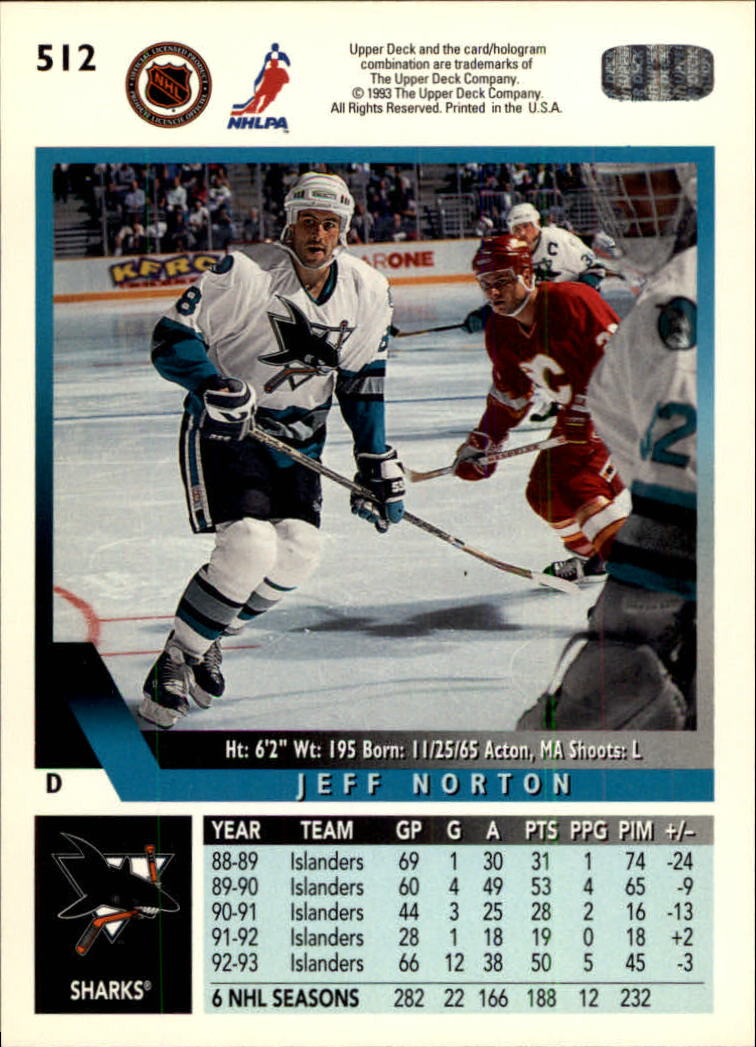 A0113- 1993-94 Upper Deck Hk Cards 401-575 +Inserts -You Pick- 15+ FREE US SHIP - Picture 221 of 349