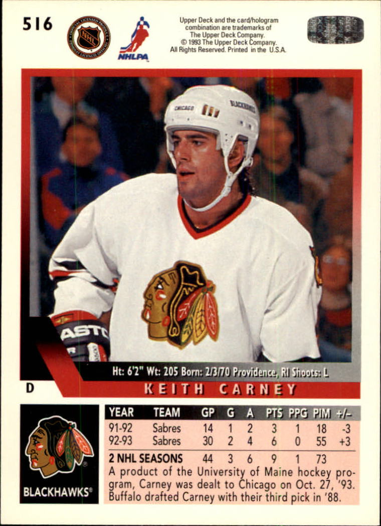 A0113- 1993-94 Upper Deck Hk Cards 401-575 +Inserts -You Pick- 15+ FREE US SHIP - Picture 229 of 349