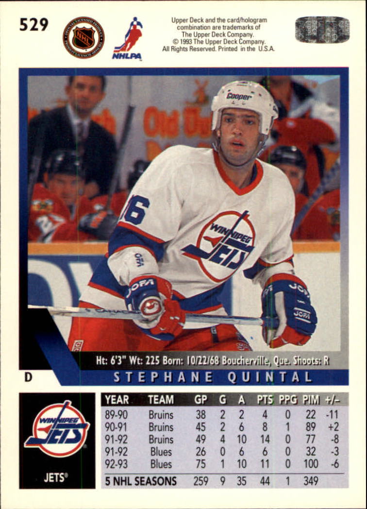 Sports Card Back