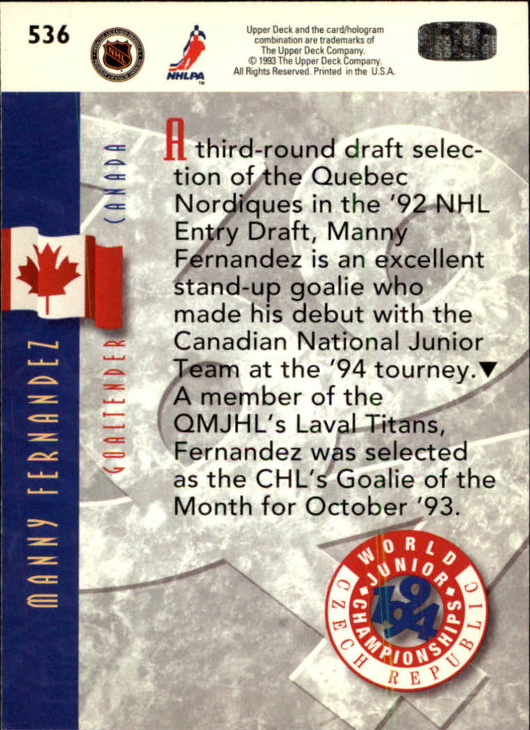 Sports Card Back