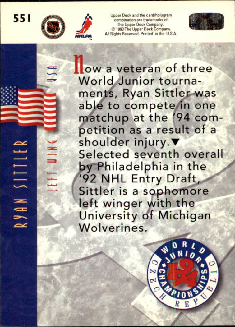 Sports Card Back