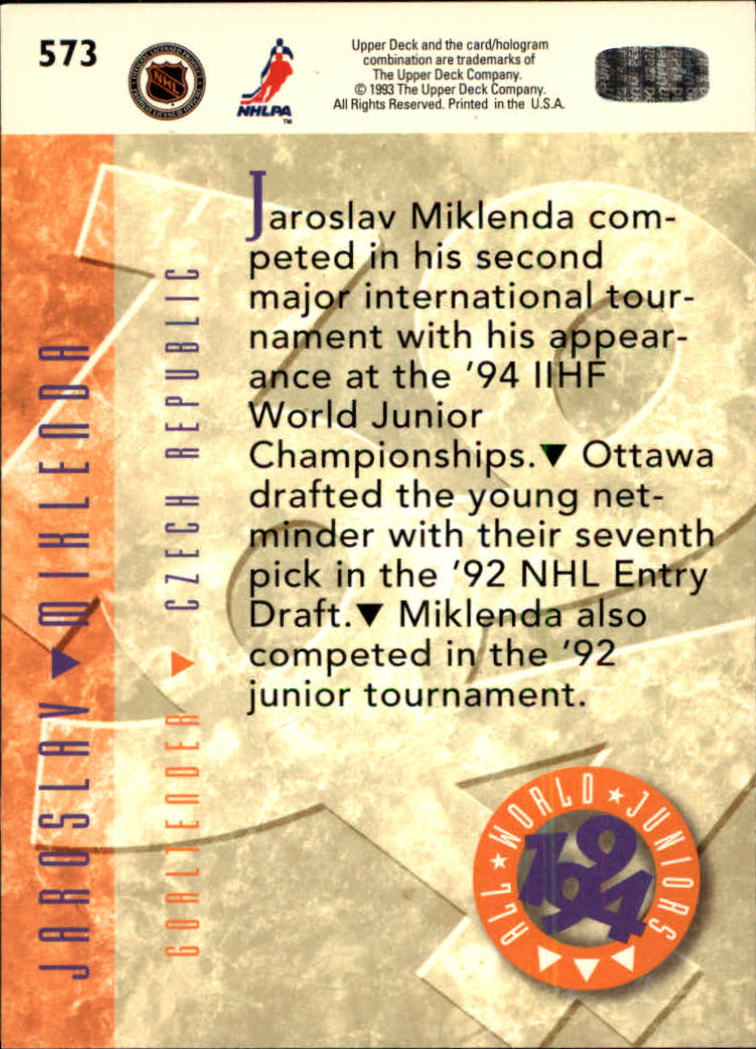 Sports Card Back