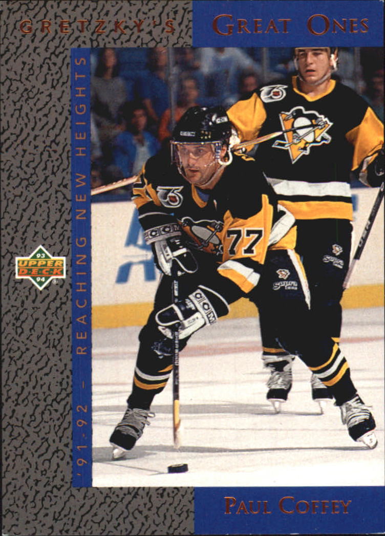 1993-94 Upper Deck Gretzky's Great Ones #GG6 Paul Coffey