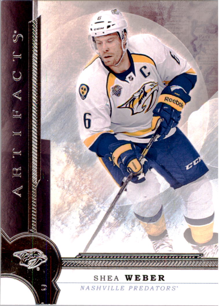 2016-17 Artifacts #14 Shea Weber