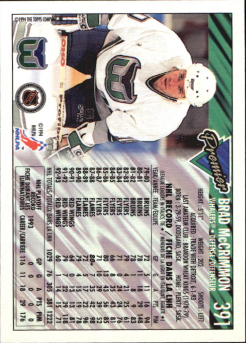 Sports Card Back
