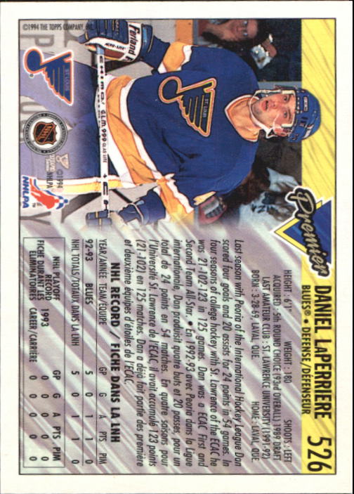 Sports Card Back
