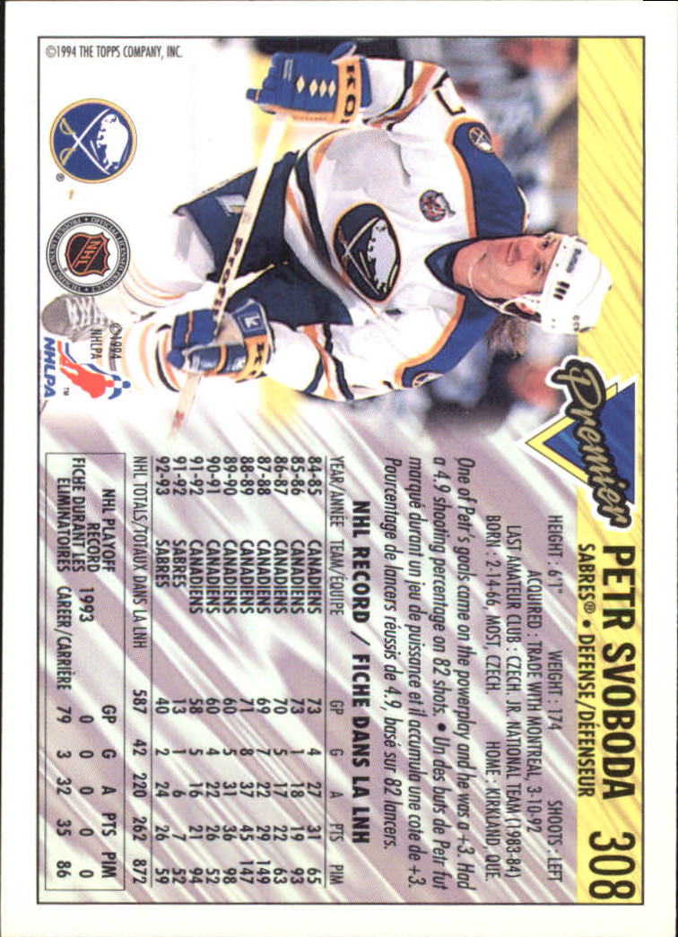 Sports Card Back
