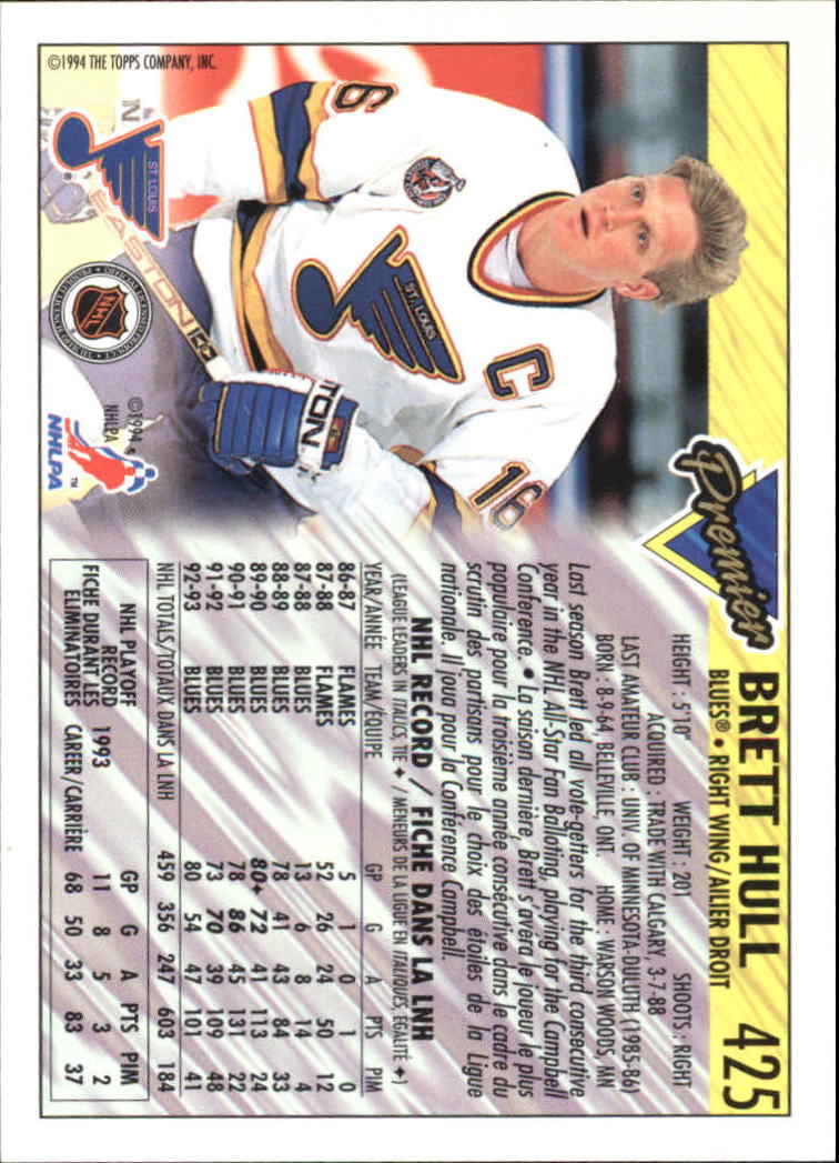B1109- 1993-94 OPC Premier Hockey Card #s 401-528 -You Pick- 15+ FREE US SHIP - Picture 28 of 142