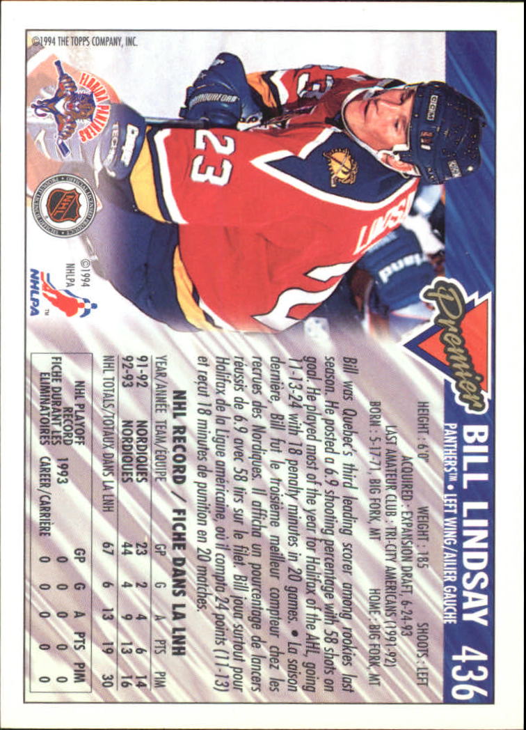 B1109- 1993-94 OPC Premier Hockey Card #s 401-528 -You Pick- 15+ FREE US SHIP - Picture 43 of 142