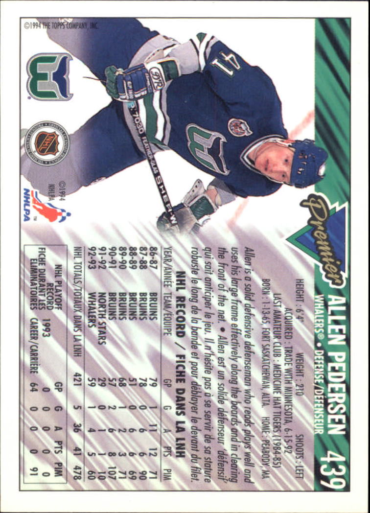 B1109- 1993-94 OPC Premier Hockey Card #s 401-528 -You Pick- 15+ FREE US SHIP - Picture 47 of 142