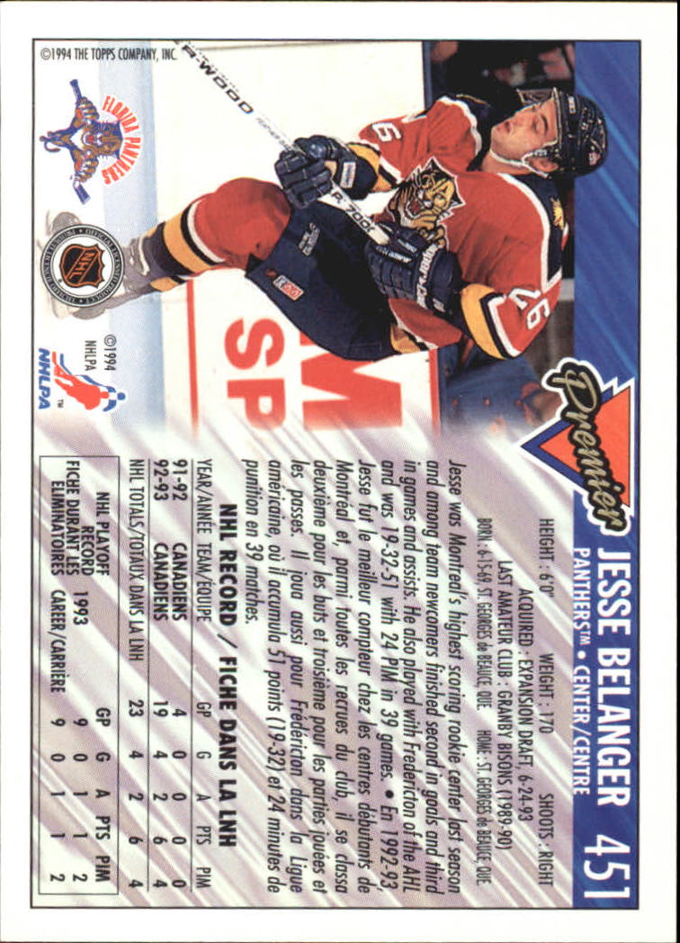 B1109- 1993-94 OPC Premier Hockey Card #s 401-528 -You Pick- 15+ FREE US SHIP - Picture 60 of 142