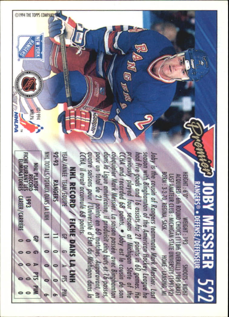 B1109- 1993-94 OPC Premier Hockey Card #s 401-528 -You Pick- 15+ FREE US SHIP - Picture 137 of 142