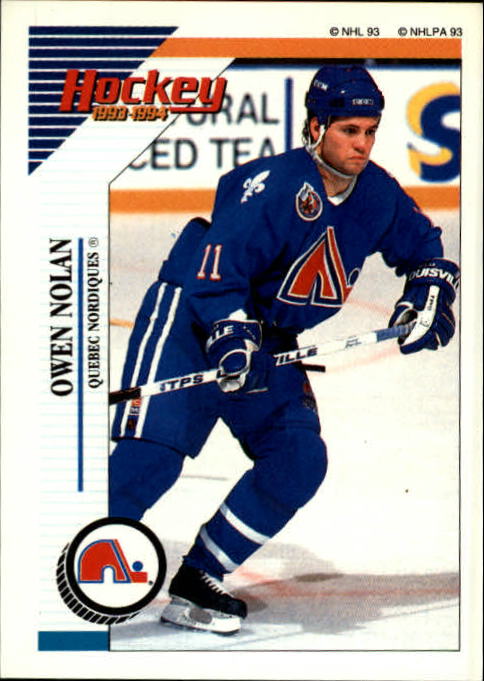1993-94 Panini Stickers #70 Owen Nolan
