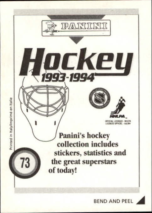 Sports Card Back