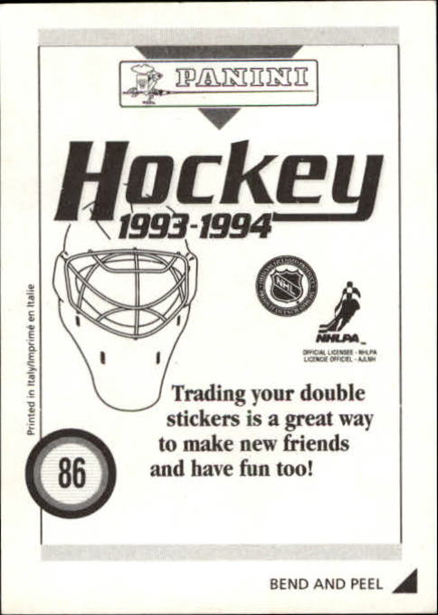 Sports Card Back