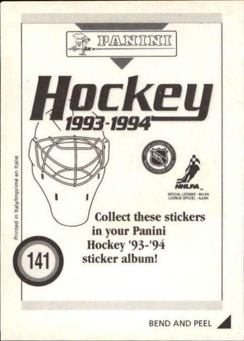Sports Card Back