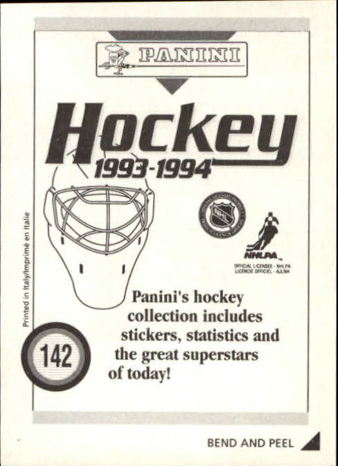 Sports Card Back