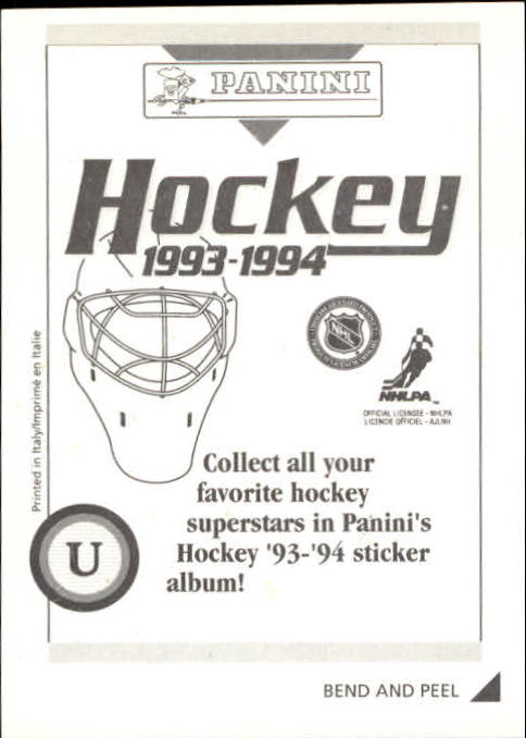 Sports Card Back