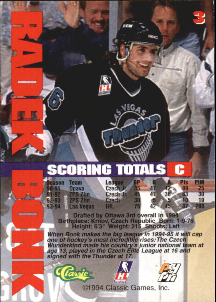B1180 - 1994 Classic Hockey verschiedene Einsteckkarten - Ihre Auswahl - 15+ KOSTENLOSER US-VERSAND - Bild 12 von 257