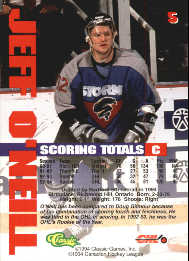 B1180 - 1994 Classic Hockey verschiedene Einsteckkarten - Ihre Auswahl - 15+ KOSTENLOSER US-VERSAND - Bild 16 von 257