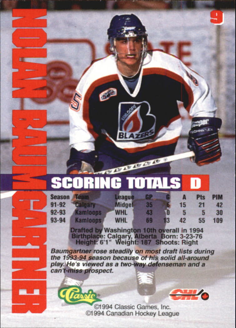 B1180 - 1994 Classic Hockey verschiedene Einsteckkarten - Ihre Auswahl - 15+ KOSTENLOSER US-VERSAND - Bild 24 von 257