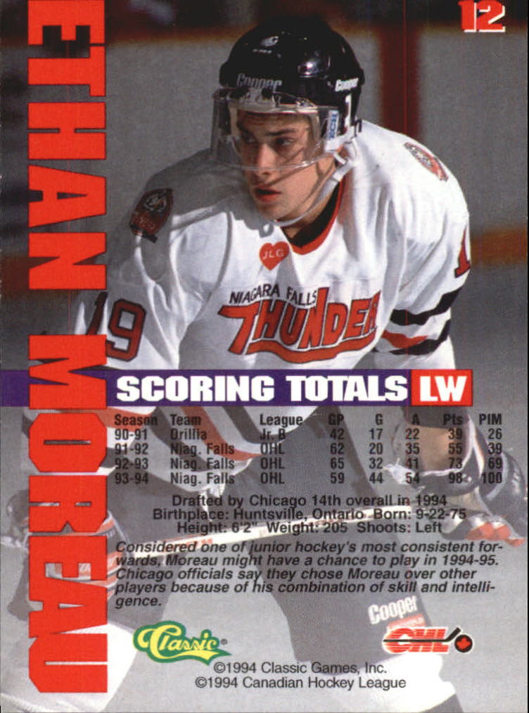 B1180 - 1994 Classic Hockey verschiedene Einsteckkarten - Ihre Auswahl - 15+ KOSTENLOSER US-VERSAND - Bild 30 von 257