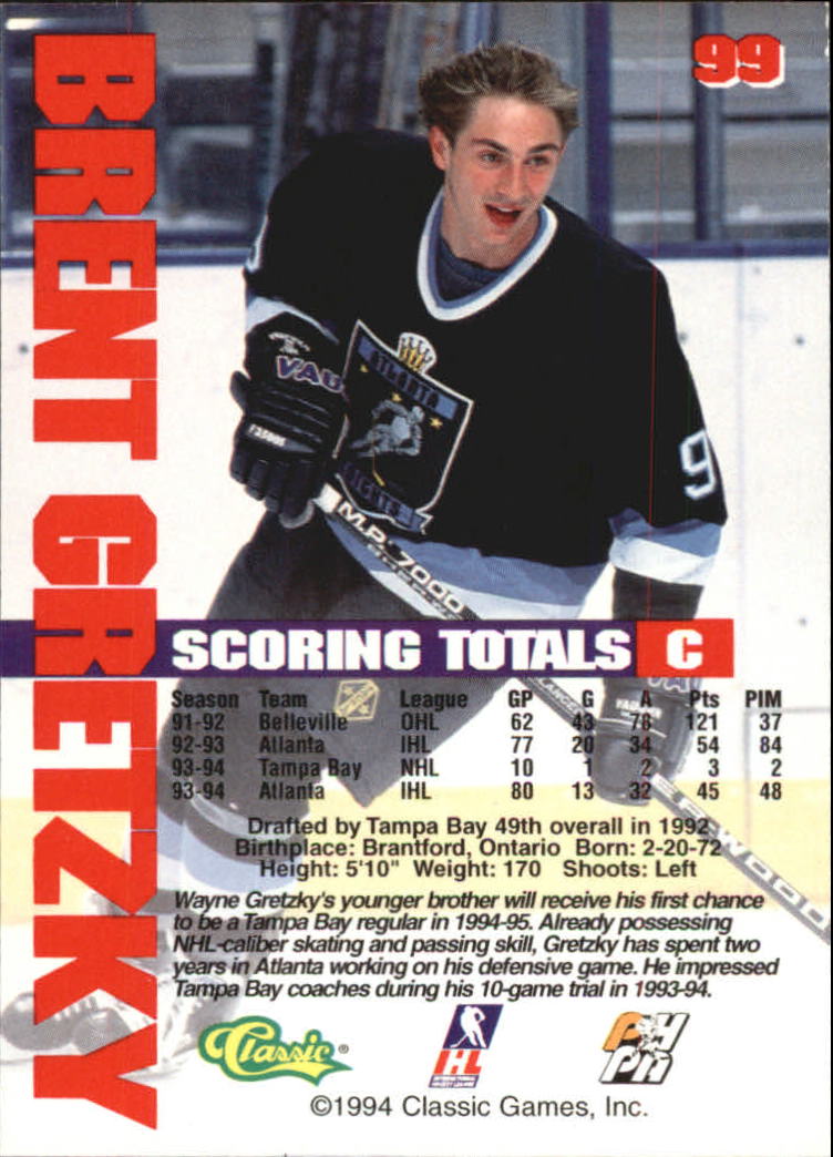B1180 - 1994 Classic Hockey verschiedene Einsteckkarten - Ihre Auswahl - 15+ KOSTENLOSER US-VERSAND - Bild 169 von 257