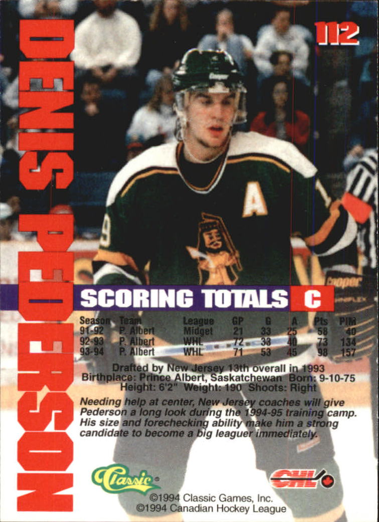 Sports Card Back