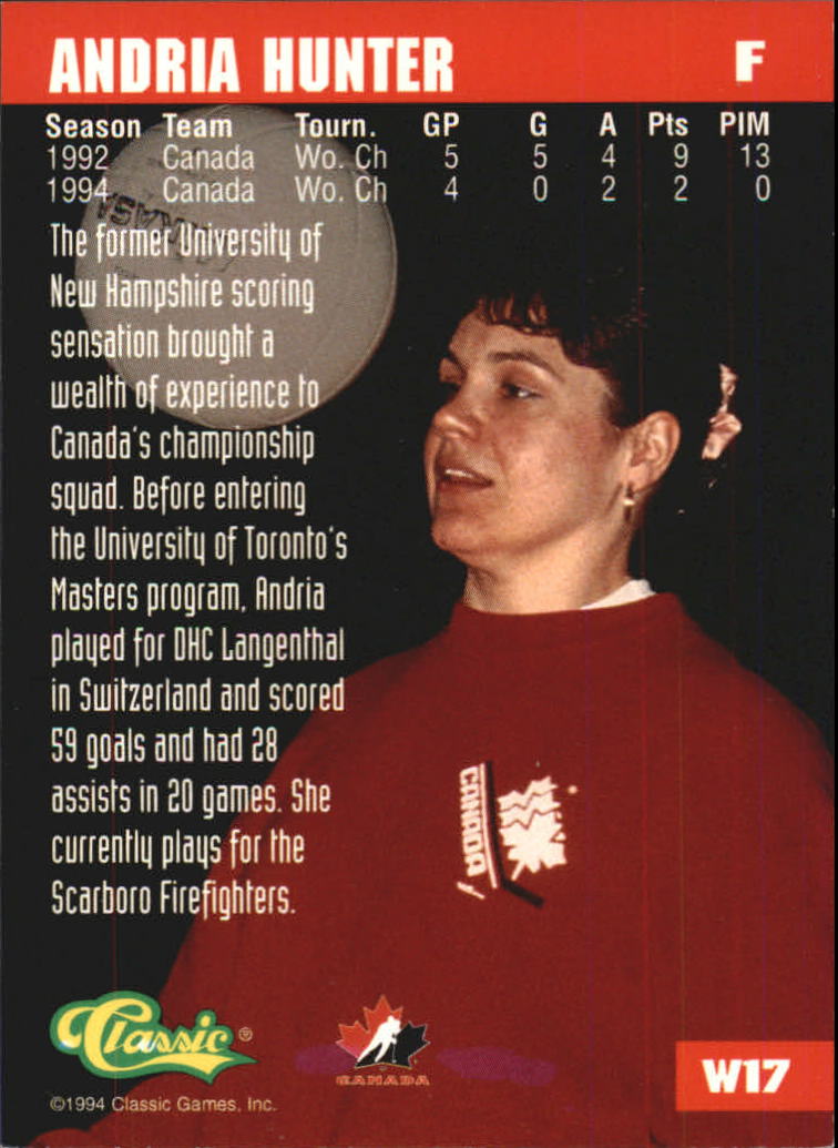 B1180 - 1994 Classic Hockey verschiedene Einsteckkarten - Ihre Auswahl - 15+ KOSTENLOSER US-VERSAND - Bild 227 von 257