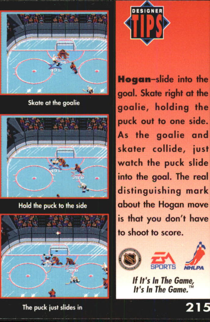 Sports Card Back