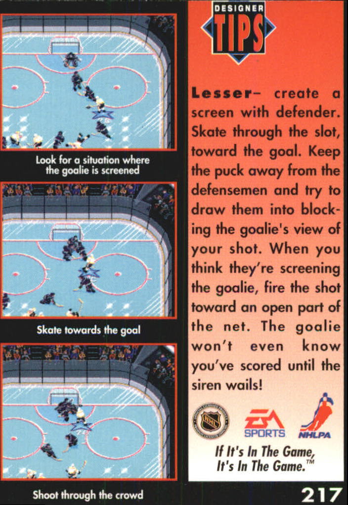 Sports Card Back