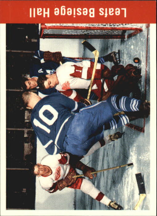 1994 Parkhurst Missing Link #158 Leafs Besiege Hall