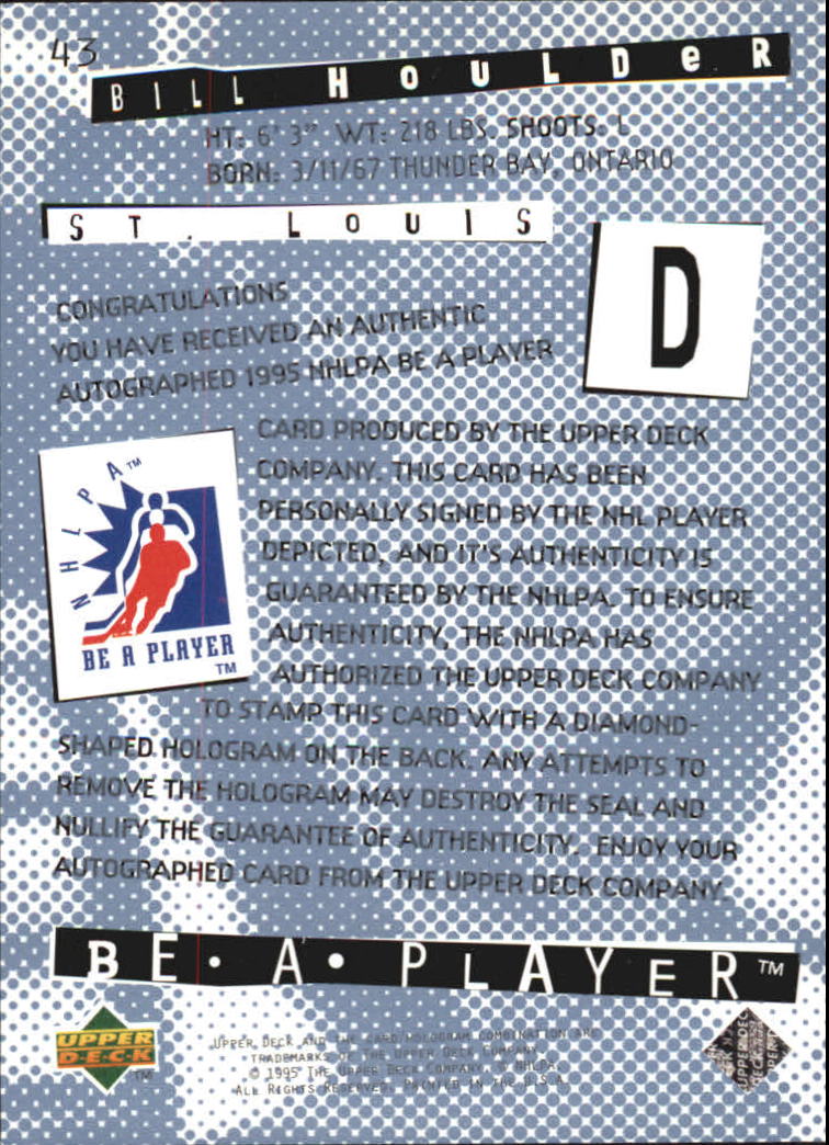 Sports Card Back