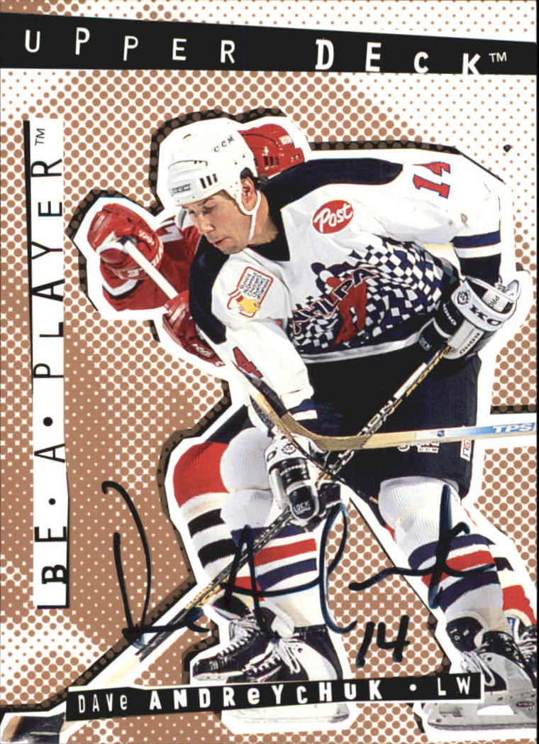 1994-95 Be A Player Autographs #52 Dave Andreychuk