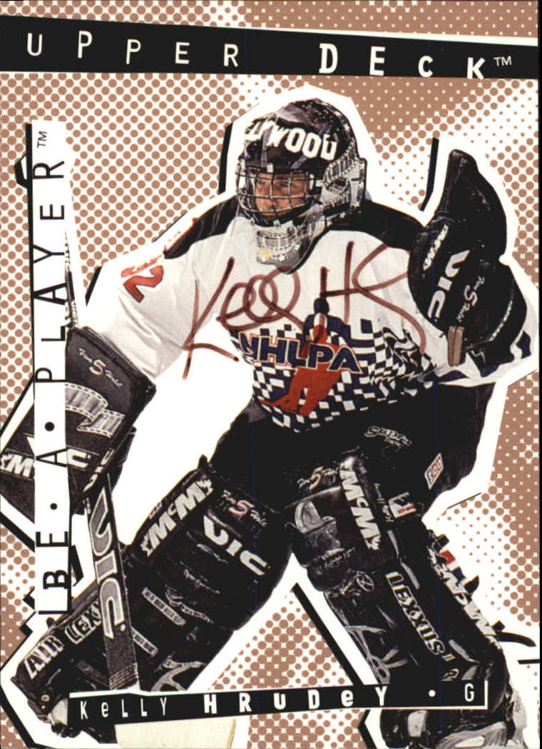 1994-95 Be A Player Autographs #140 Kelly Hrudey