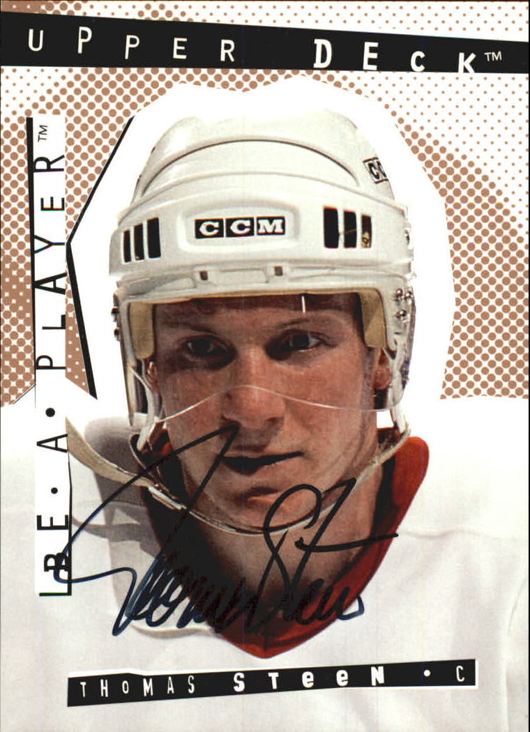 1994-95 Be A Player Autographs #159 Thomas Steen