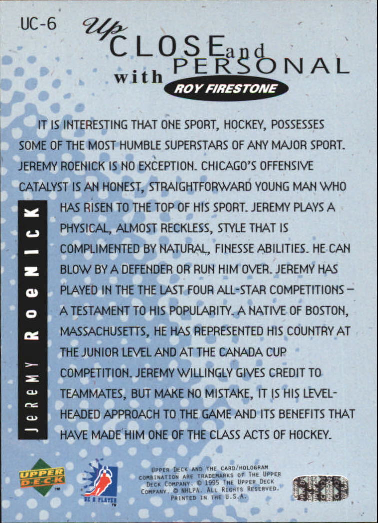 Sports Card Back