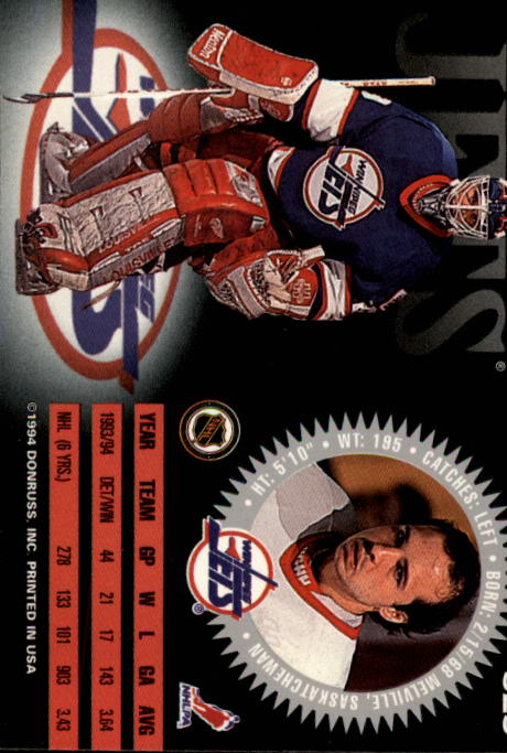 Sports Card Back