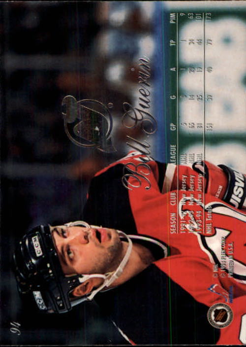 1994-95 Flair #94 Bill Guerin back image
