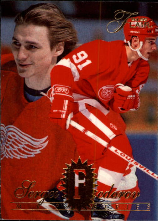 1994-95 Flair #216 Sergei Fedorov