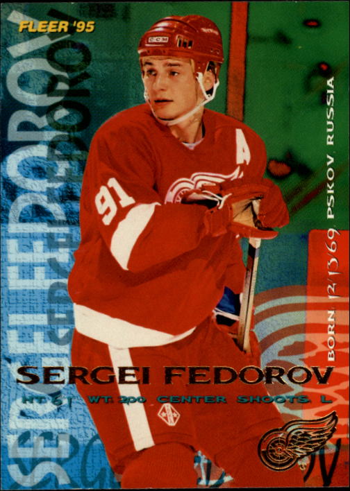 1994-95 Fleer #59 Sergei Fedorov