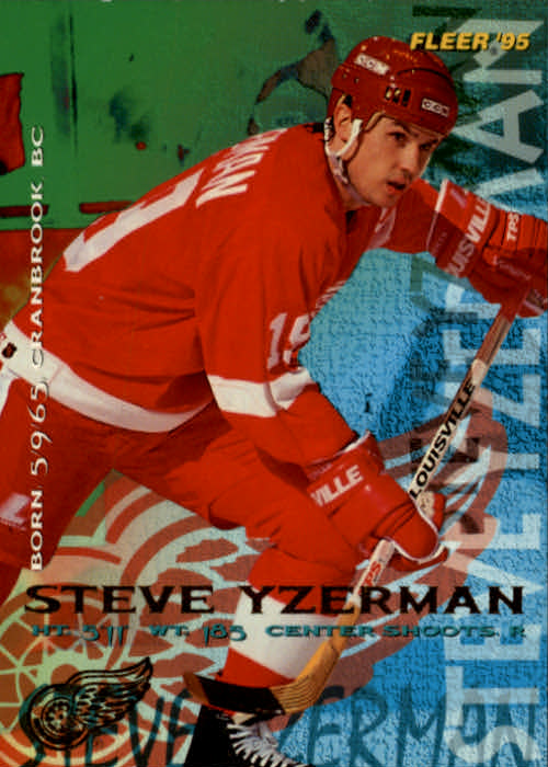 1994-95 Fleer #67 Steve Yzerman
