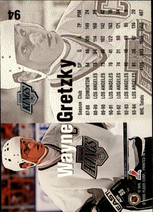 Sports Card Back