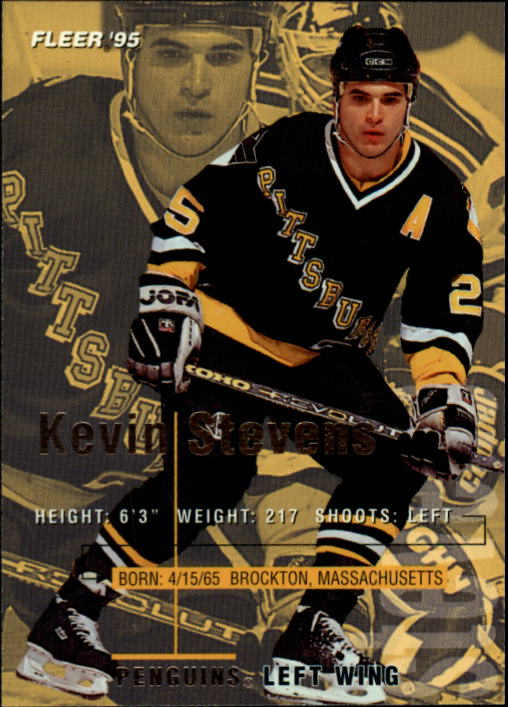 1994-95 Fleer #170 Kevin Stevens - NM-MT