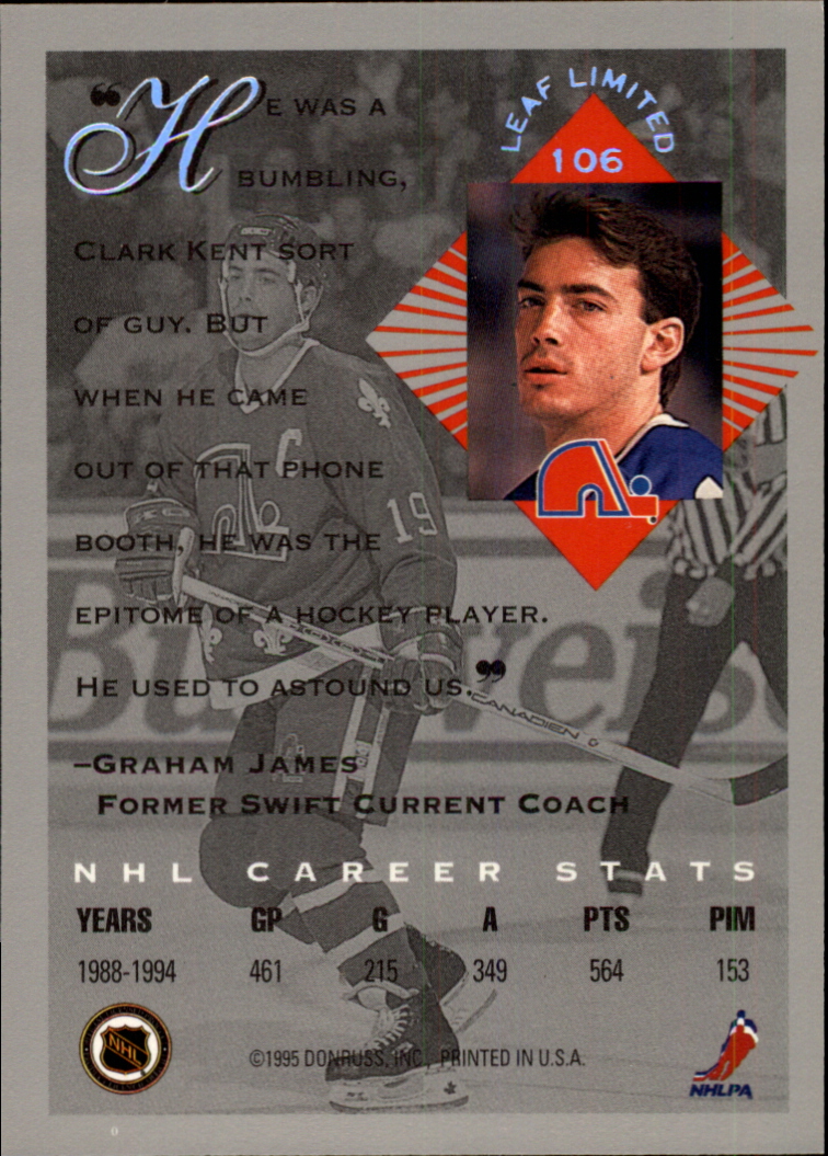 Sports Card Back