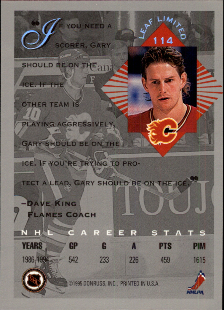 Sports Card Back