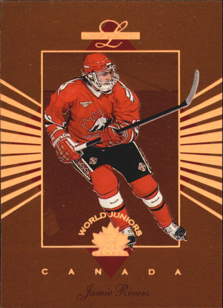 1994-95 Leaf Limited World Juniors Canada #8 Jamie Rivers