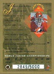 Sports Card Back
