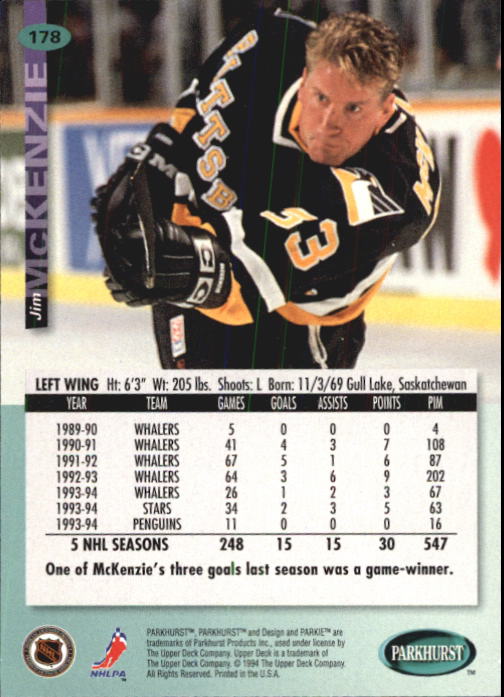 Sports Card Back