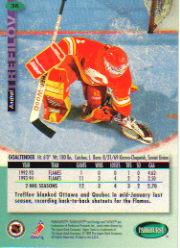 Sports Card Back